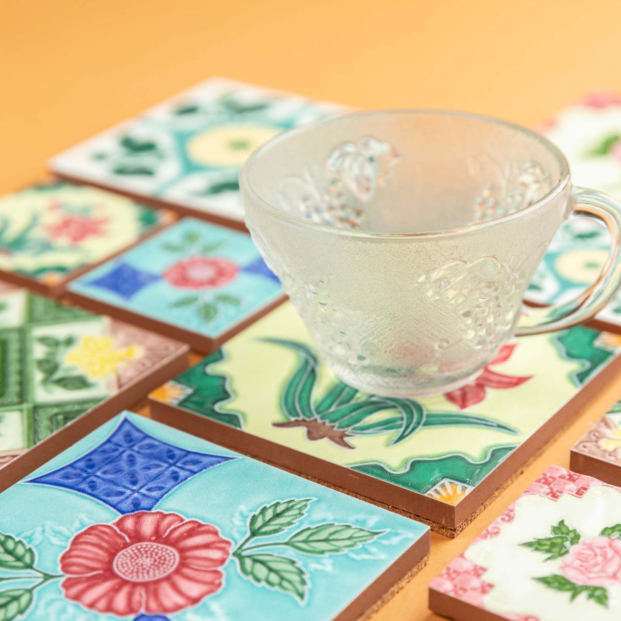 Peranakan Tiles Gallery Peranakan Tile Coaster Independent Market